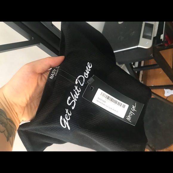 Get shit done crop top🖤 - Picture 3 of 5